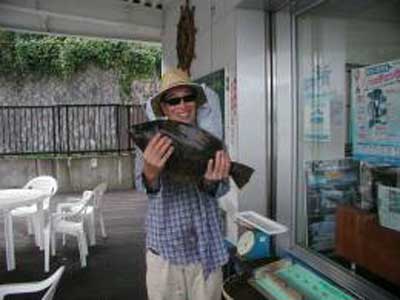 2009年10月13日（火）ヒラメの51cmを釣られました